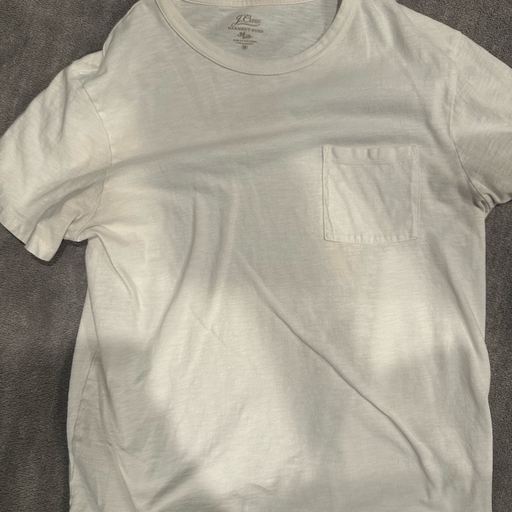White j crew tee